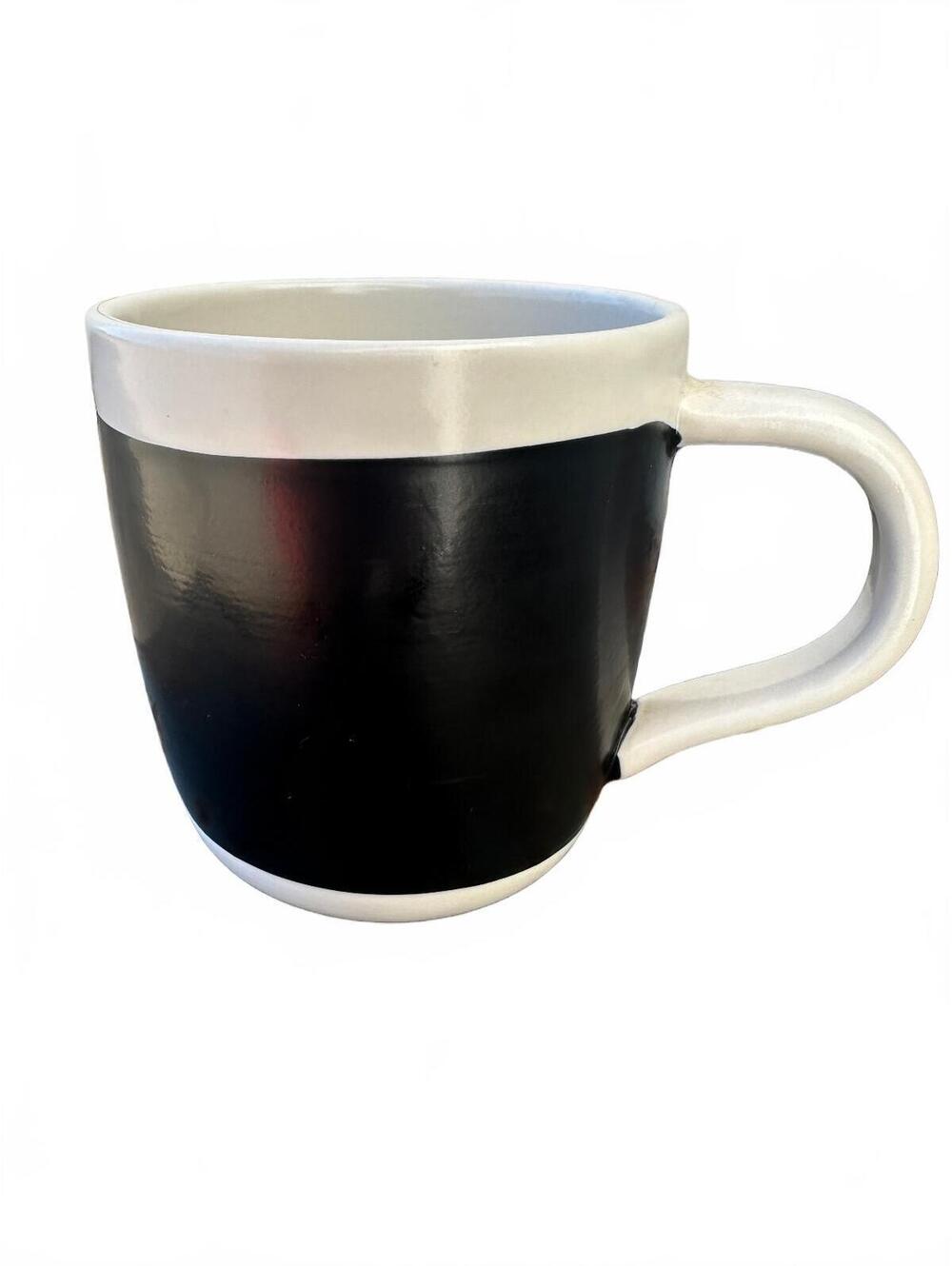 Starbucks 2009 Toan Nguyen Black White 18 Oz Mug